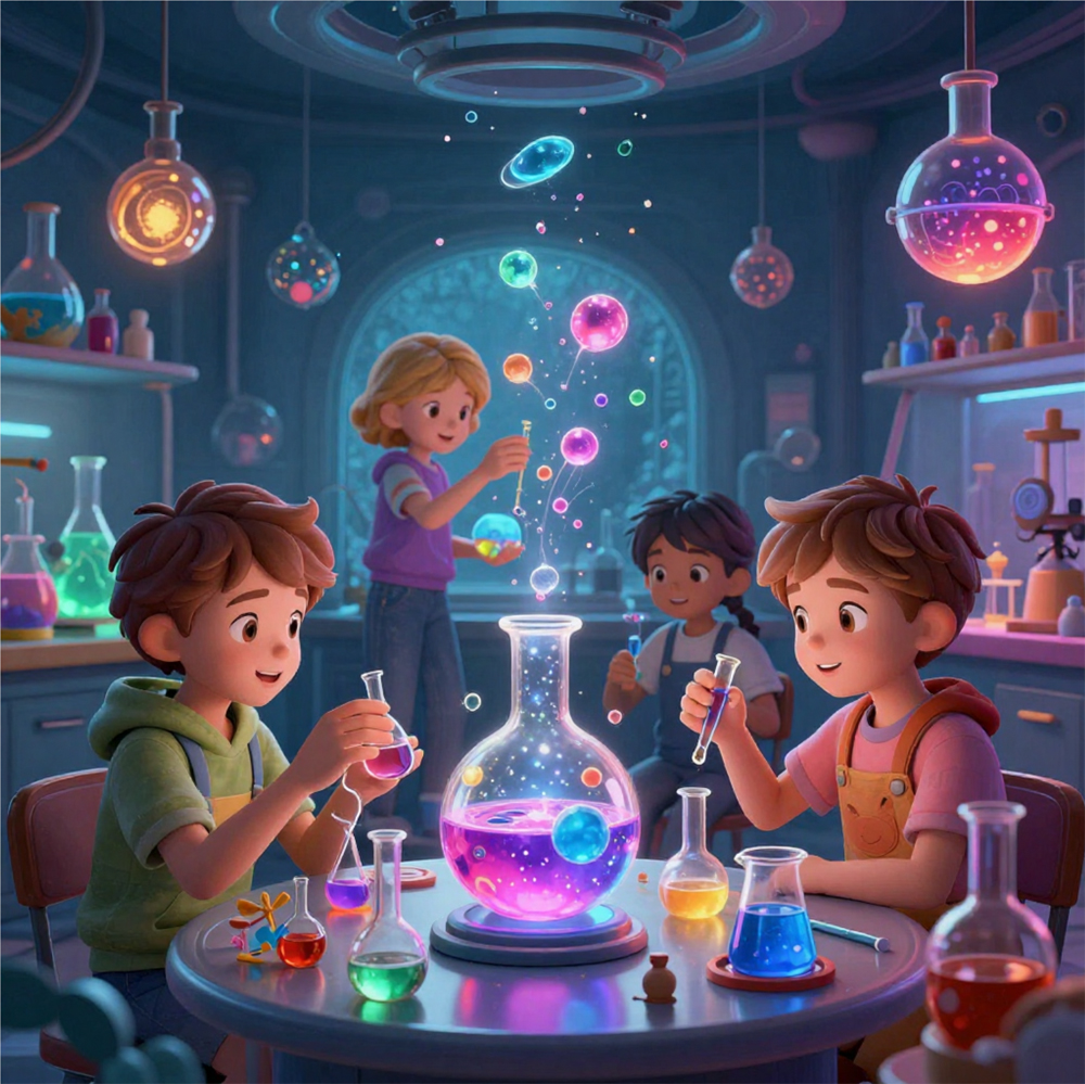 Fantastische Flüssigkeiten – und wo sie zu finden sind (c) Oliver Bäumchen / KI